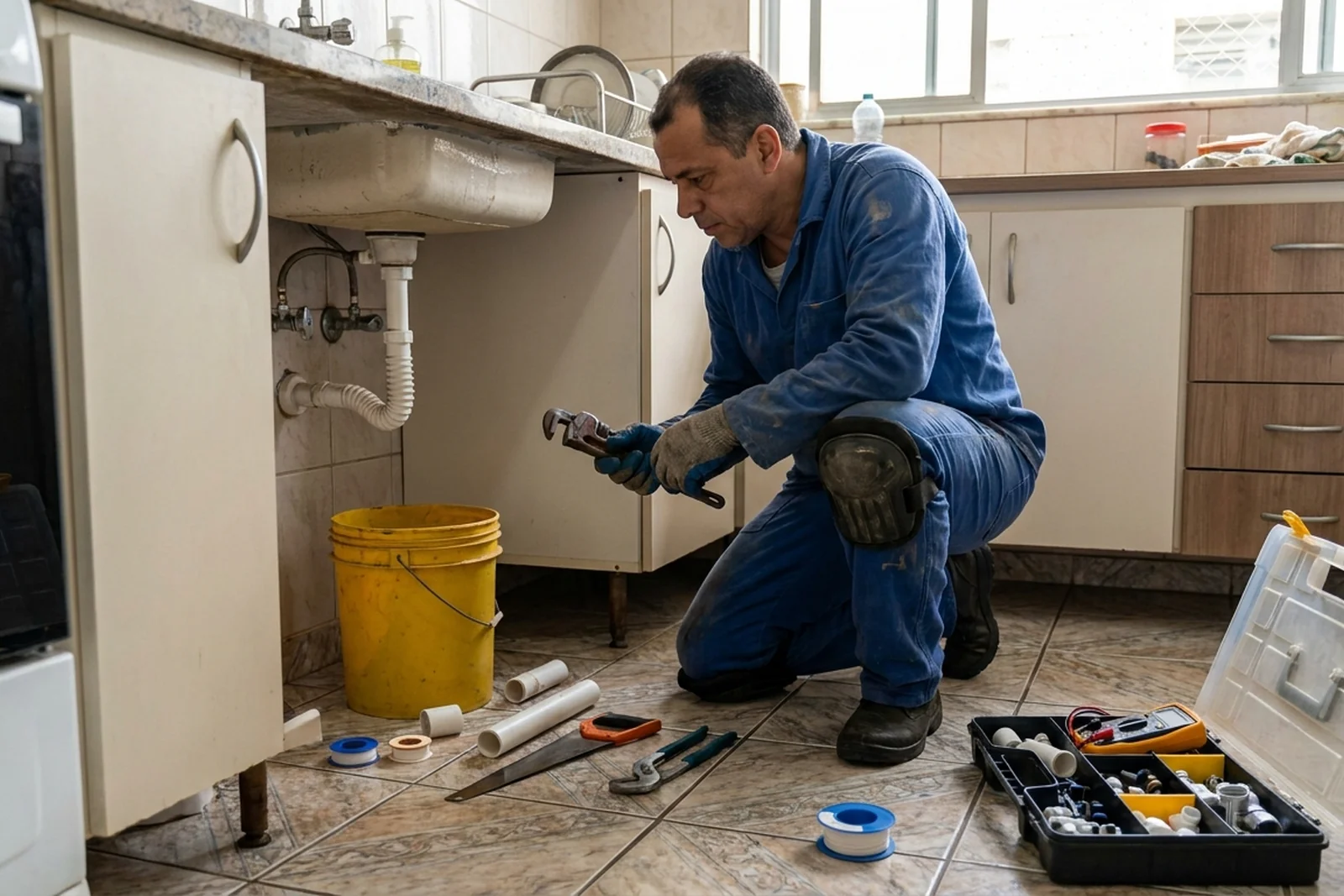Reparos hidráulicos e detecção de vazamento em Blumenau-SC